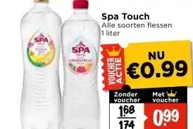 Vomar Voordeelmarkt Spa Touch aanbieding