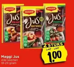 Vomar Voordeelmarkt Maggi Jus aanbieding