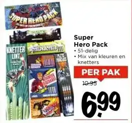 Vomar Voordeelmarkt Super Hero Pack aanbieding