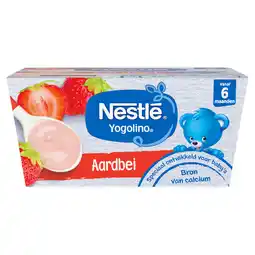 Dirk Nestlé Yogolino 6+ maanden aardbei aanbieding