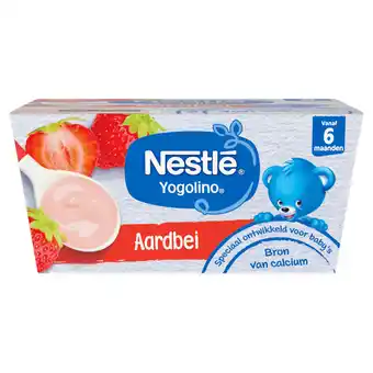 Dirk Nestlé Yogolino 6+ maanden aardbei aanbieding