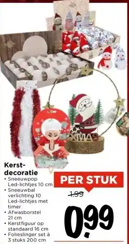 Vomar Voordeelmarkt Kerst- decoratie aanbieding