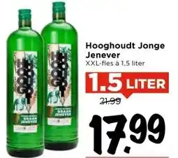 Vomar Voordeelmarkt Hooghoudt Jonge Jenever aanbieding