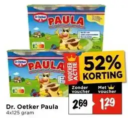 Vomar Voordeelmarkt Dr. Oetker Paula aanbieding