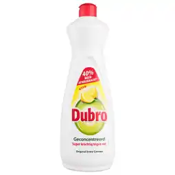 Dirk Dubro Afwasmiddel original extra citroen aanbieding