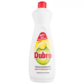 Dirk Dubro Afwasmiddel original extra citroen aanbieding