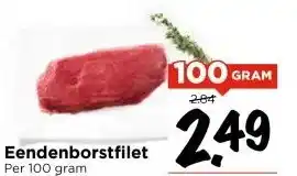 Vomar Voordeelmarkt Eendenborstfilet aanbieding