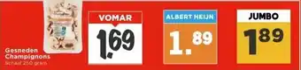 Vomar Voordeelmarkt Gesneden Champignons aanbieding