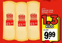 Vomar Voordeelmarkt Duostuk Jong Belegen Kaas aanbieding