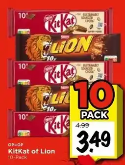 Vomar Voordeelmarkt KitKat of Lion aanbieding