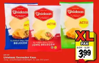 Vomar Voordeelmarkt Uniekaas Gesneden Kaas aanbieding