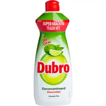 Dirk Dubro Afwasmiddel limoen aanbieding