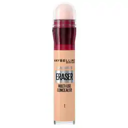 Kruidvat Maybelline New York Instant Anti Age Eraser 01 Light Concealer aanbieding