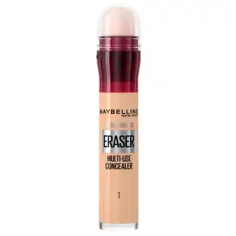 Kruidvat Maybelline New York Instant Anti Age Eraser 01 Light Concealer aanbieding