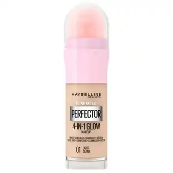 Kruidvat Maybelline New York Instant Anti-Age Perfector 4-in-1 Glow Light Concealer aanbieding