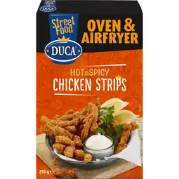 Dekamarkt Duca Hot & spicy chicken strips aanbieding