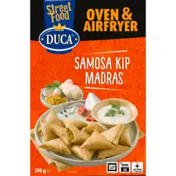 Dekamarkt Duca Samosa kip madras 15 stuks aanbieding