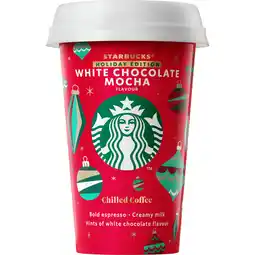 Dekamarkt Starbucks Chilled classics white chocolate moccha aanbieding