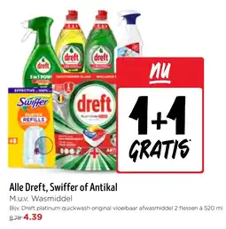 Jumbo Alle Dreft, Swiffer of Antikal aanbieding