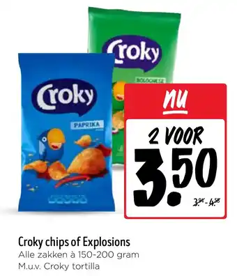 Jumbo Croky chips of Explosions aanbieding