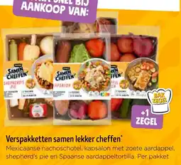 Jumbo Verspakketten samen lekker cheffen aanbieding