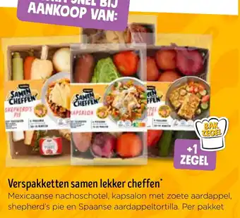Jumbo Verspakketten samen lekker cheffen aanbieding