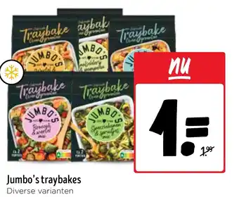Jumbo Jumbo's traybakes aanbieding