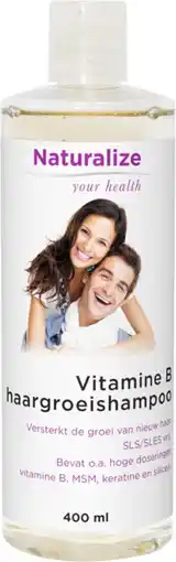 Bol.com Naturalize Haargroeishampoo Vitamine B 400 ml aanbieding