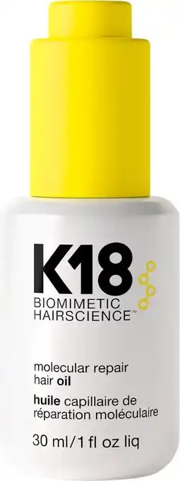 Bol.com K18 Molecular Repair Hair Oil 30ml aanbieding