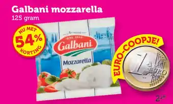 Coop Galbani mozzarella aanbieding