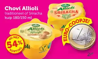 Coop Choví Allioli aanbieding