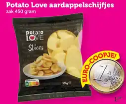 Coop Potato Love aardappelschijfjes aanbieding