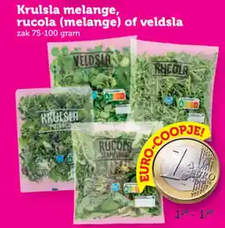 Coop Krulsla melange, rucola (melange) of veldsla aanbieding