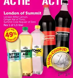 Coop London of Summit aanbieding