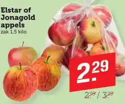 Coop Elstar of Jonagold appels aanbieding