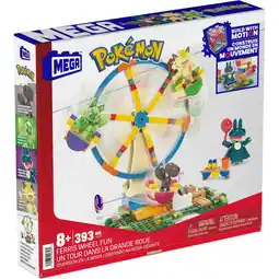 Top1Toys Pokemon Mega Adventure Builder Ferris Wheel Fun aanbieding