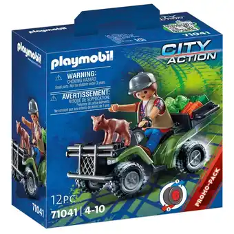 Top1Toys Playmobil 71041 City Farm Quad aanbieding