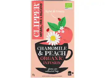 Hoogvliet Clipper Chamomille peach aanbieding