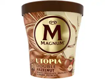 Hoogvliet Magnum Utopia double hazelnut pistache aanbieding
