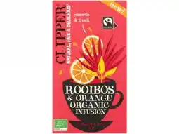 Hoogvliet Clipper Rooibos orange aanbieding