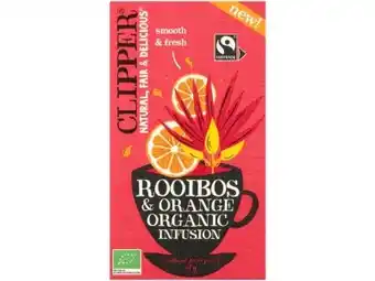 Hoogvliet Clipper Rooibos orange aanbieding