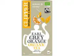 Hoogvliet Clipper Earl grey twist orange aanbieding