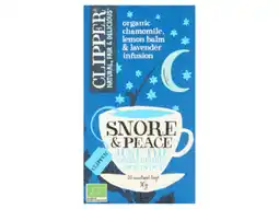 Hoogvliet Clipper Snore & peace tea aanbieding