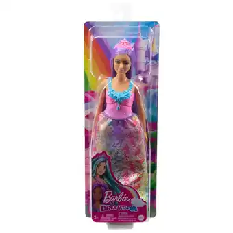 Top1Toys Barbie Dreamtopia Princess lilla hair aanbieding