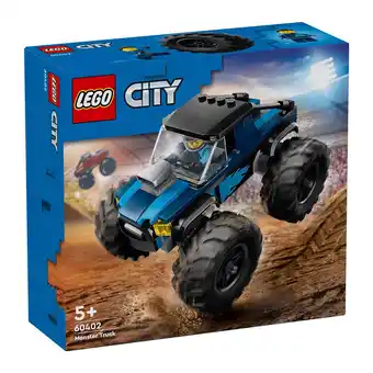 Top1Toys LEGO 60402 City Vehicle Blauwe Monstertruck aanbieding
