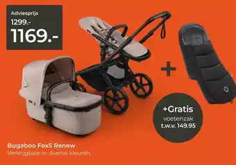Prenatal Bugaboo Fox5 Renew aanbieding