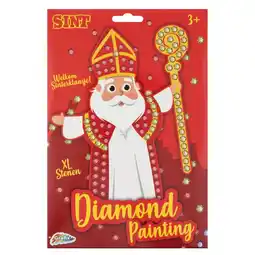 Top1Toys Sint diamond painting 2 assorti aanbieding