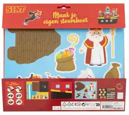 Top1Toys Sint knutselset stoomboot aanbieding