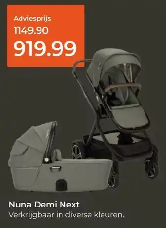 Prenatal Nuna Demi Next aanbieding