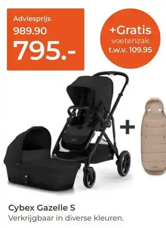 Prenatal Cybex Gazelle S aanbieding